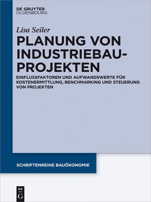 cover image of Planung von Industriebauprojekten